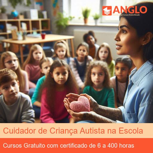 Cuidador de Criança Autista na Escola